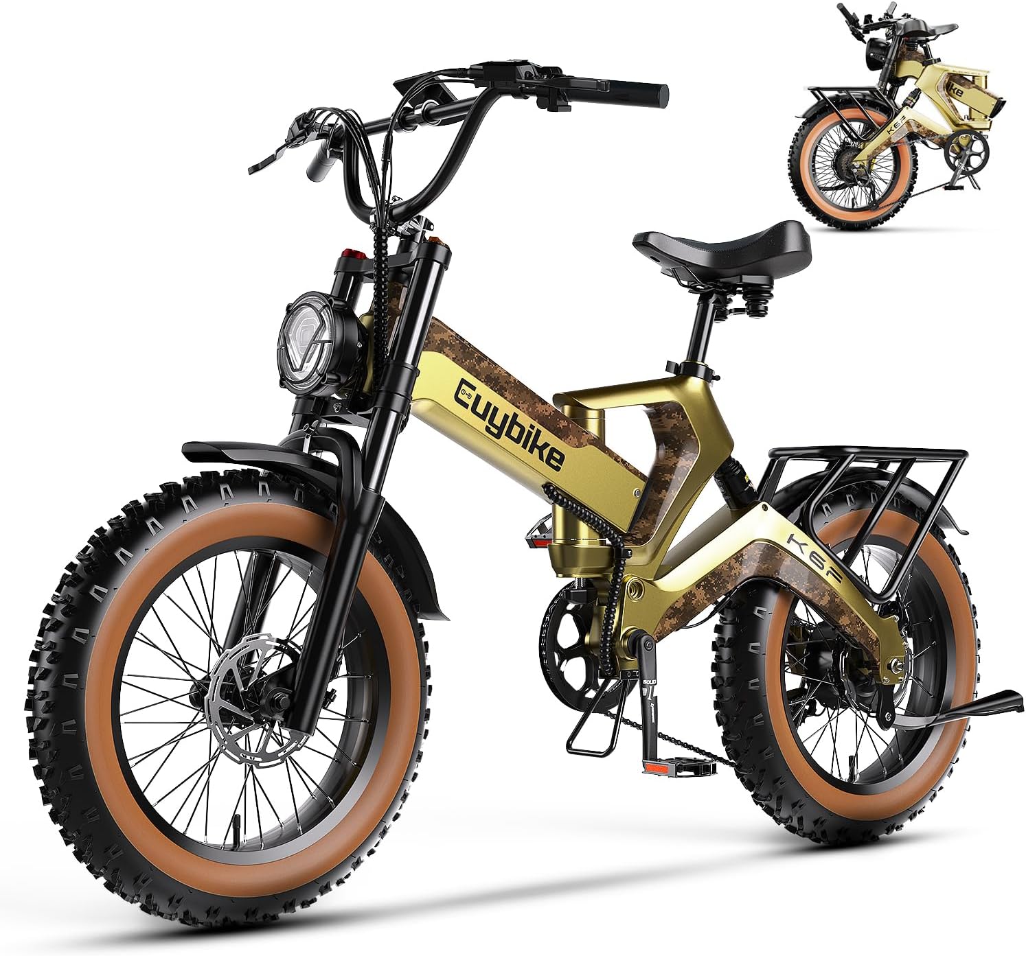 EUYBIKE Foldable Electric Bike