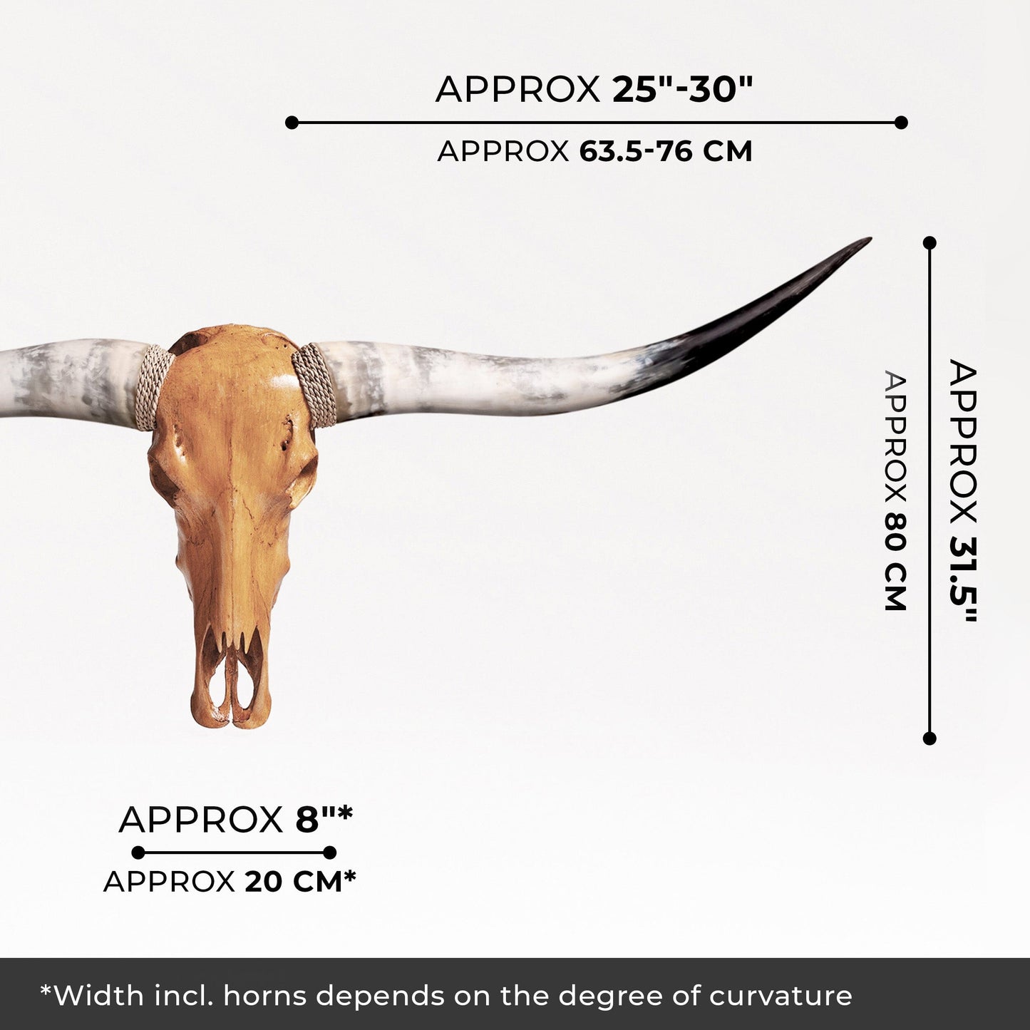Longhorn Skull - Antique Storm