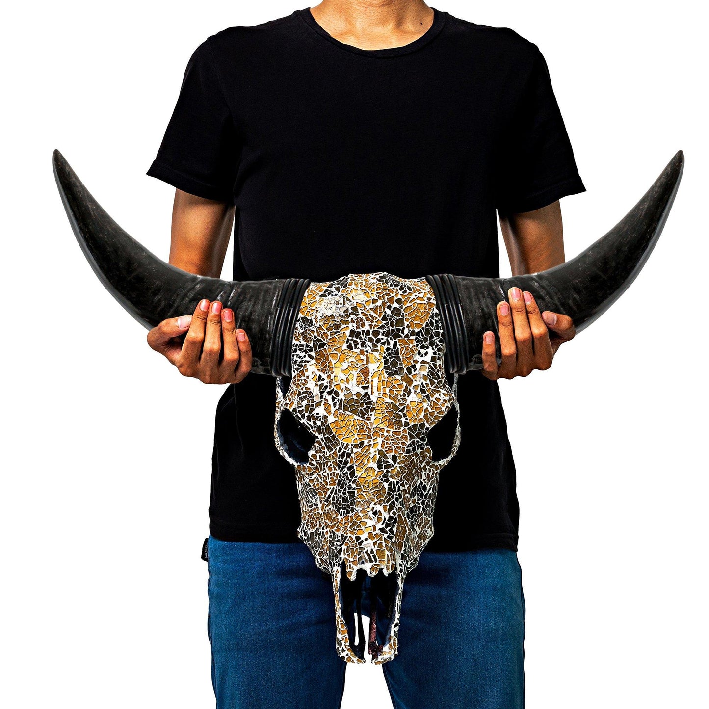 Cow Skull - Icarus // Mosaic Finish