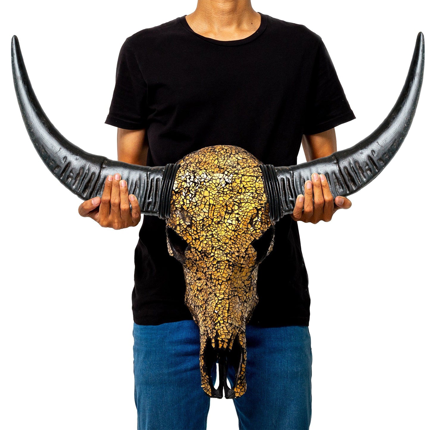 Buffalo Skull - Inferno // Mosaic Finish