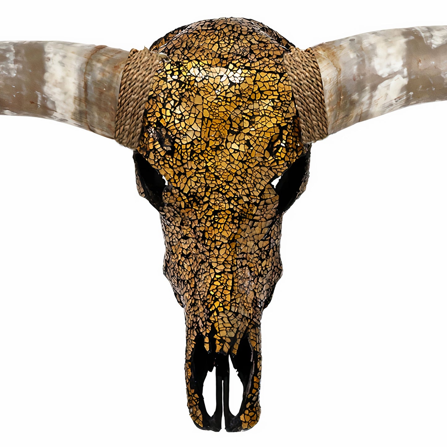 Longhorn Skull - Inferno // Mosaic Finish
