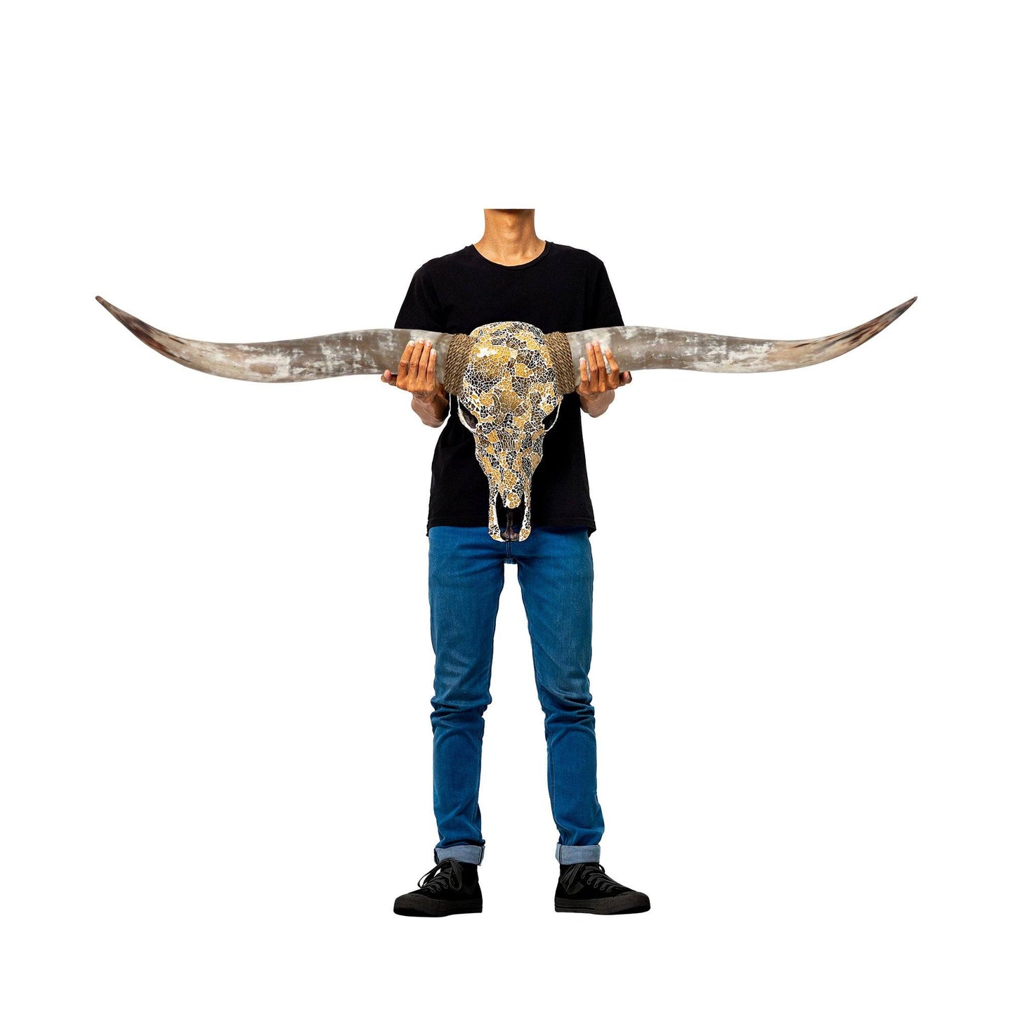 Longhorn Skull - Icarus // Mosaic Finish
