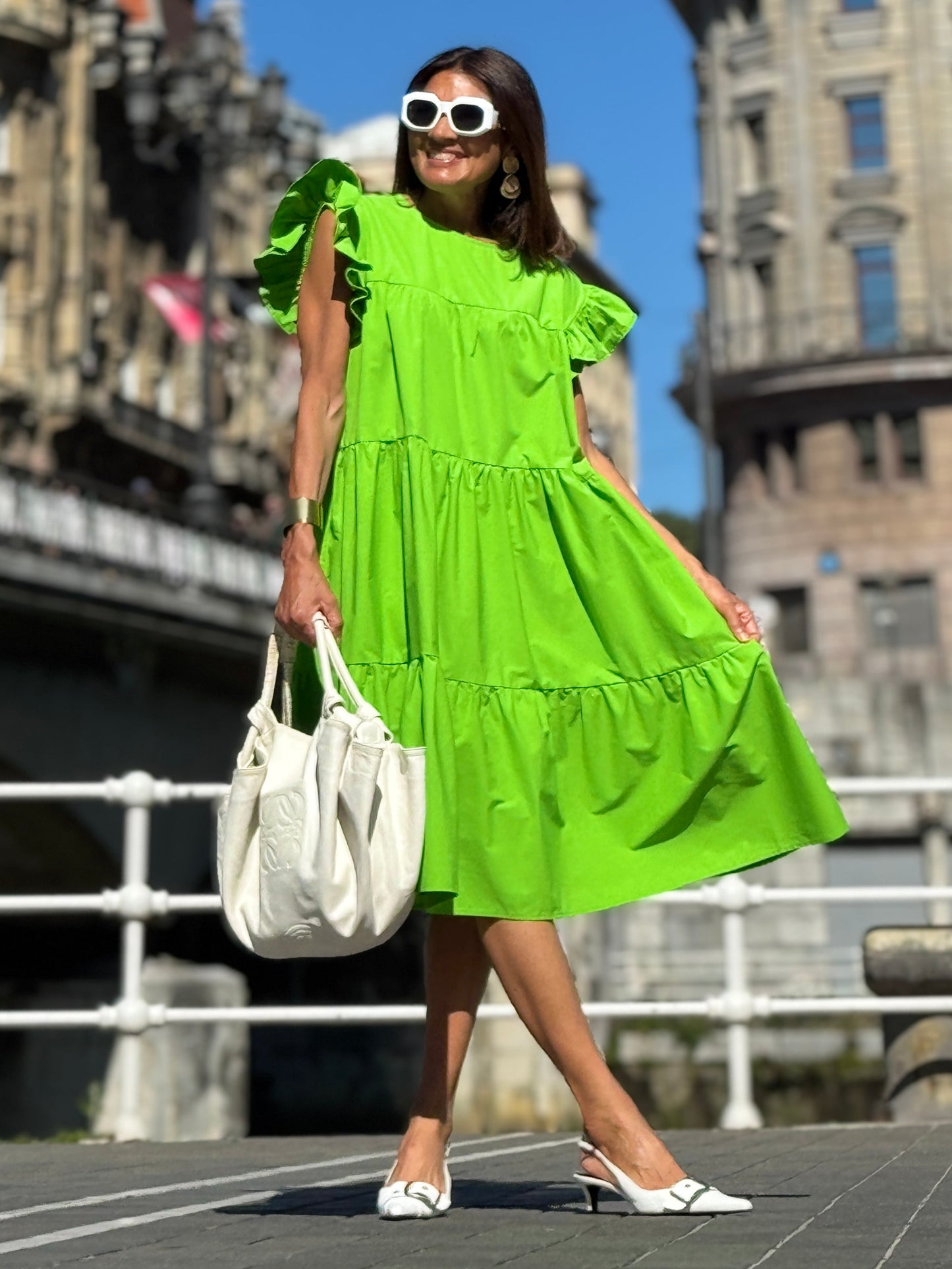 Dress Caro Green