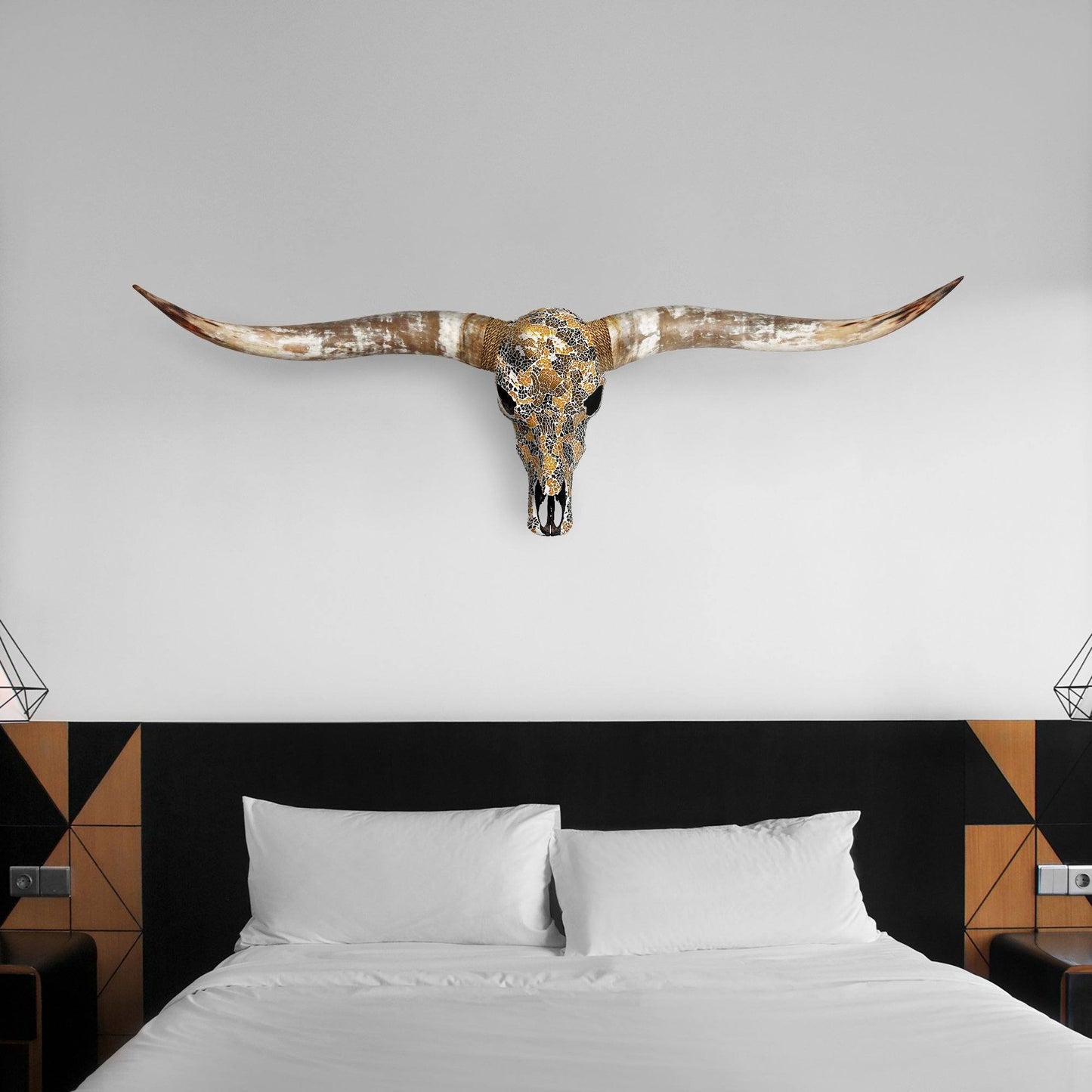 Longhorn Skull - Icarus // Mosaic Finish