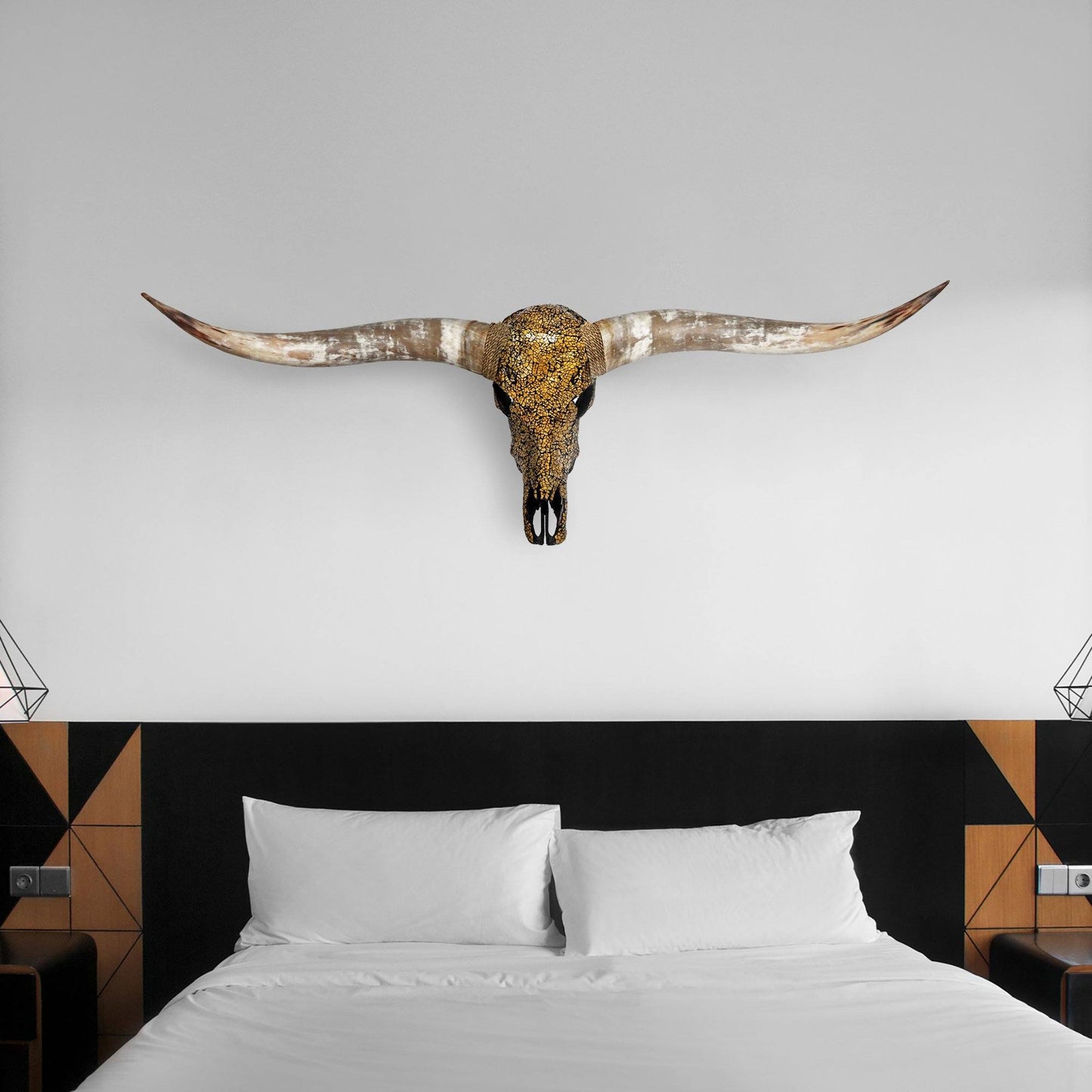 Longhorn Skull - Inferno // Mosaic Finish