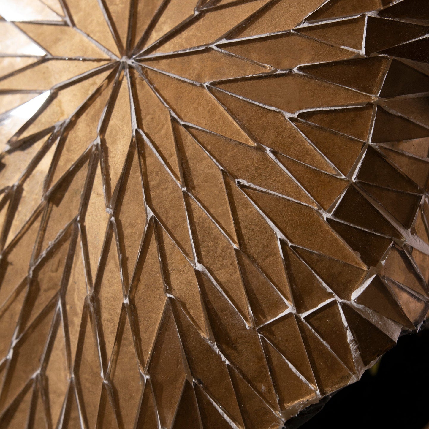 Longhorn Skull - Mocha Mirror // Mosaic Finish