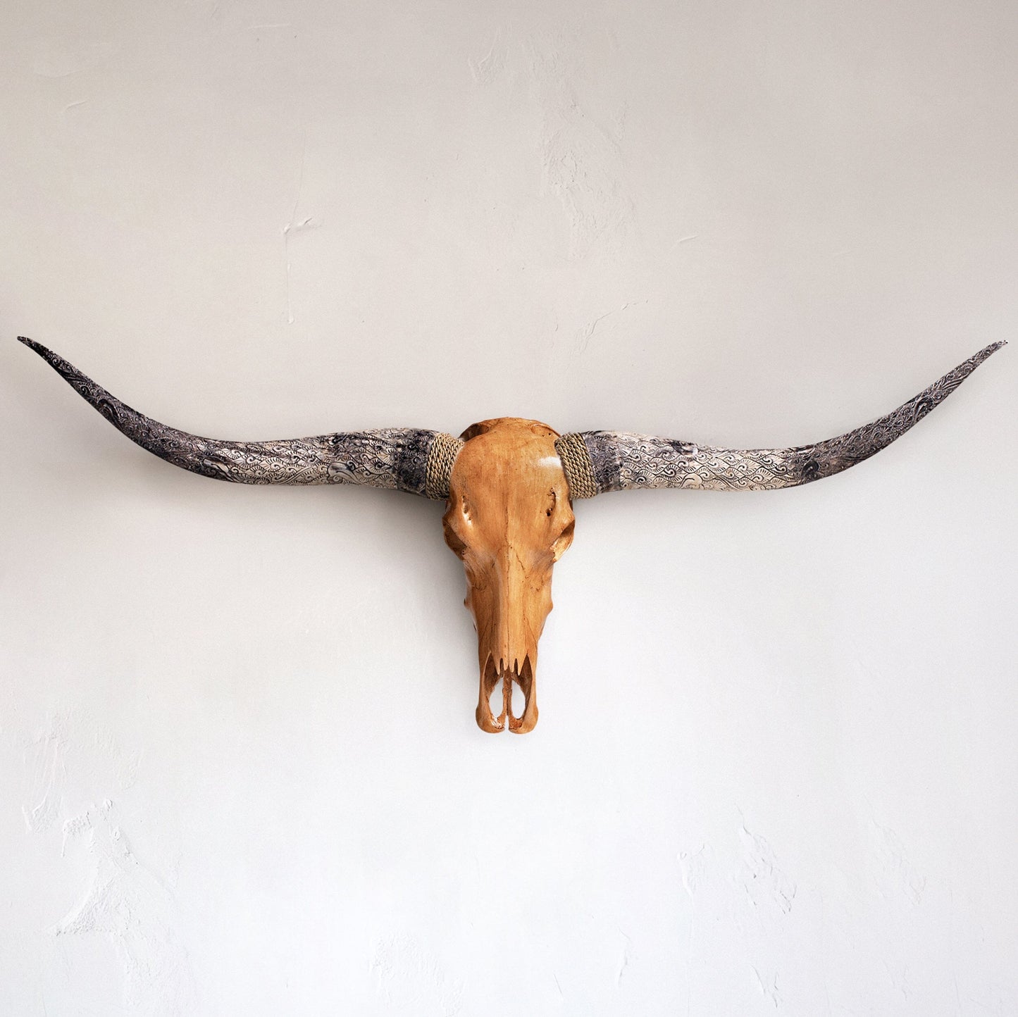 Longhorn Skull - Antique Storm