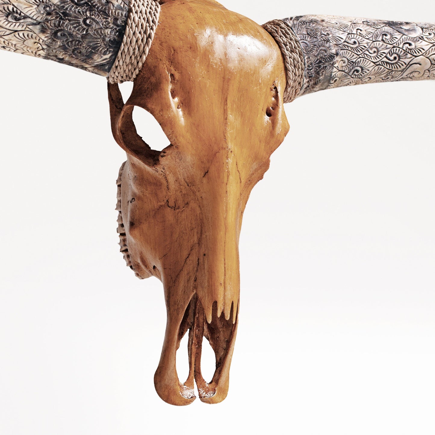 Longhorn Skull - Antique Storm