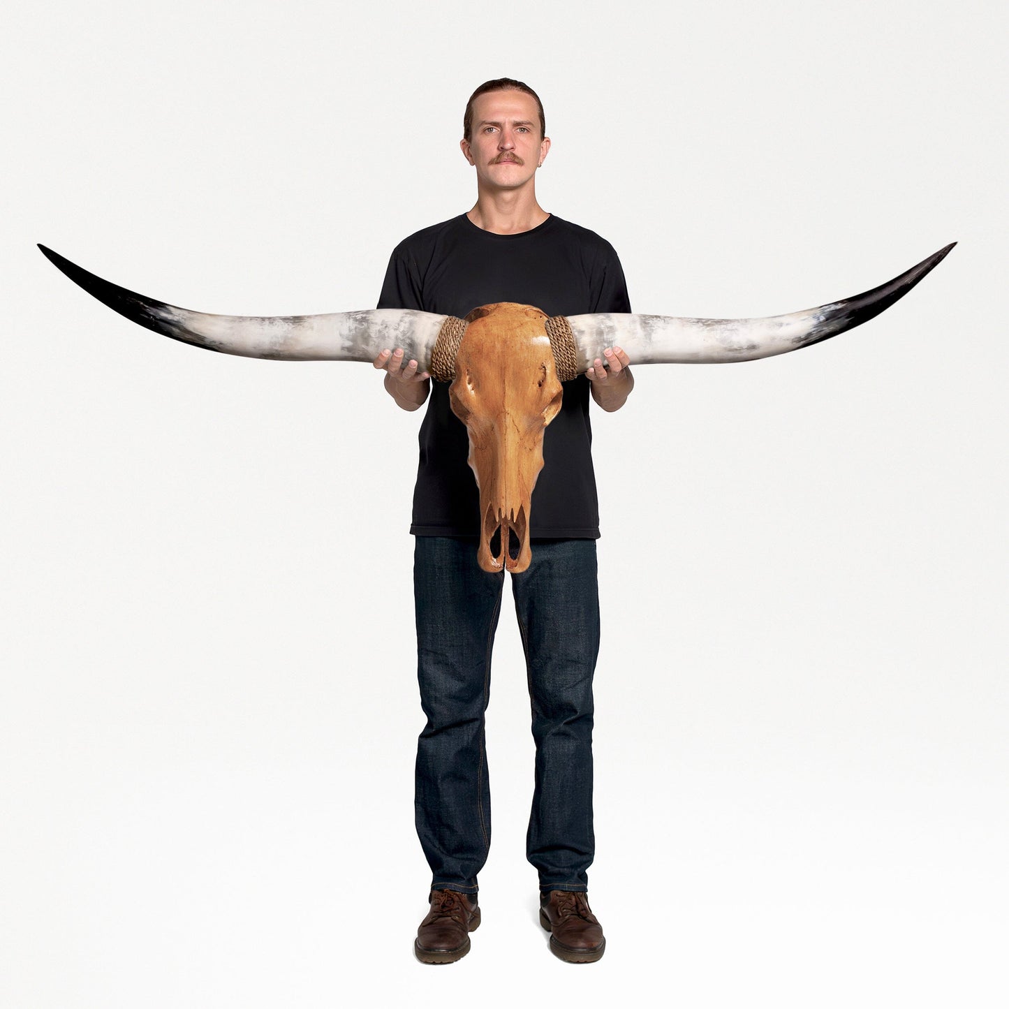 Longhorn Skull - Antique Storm