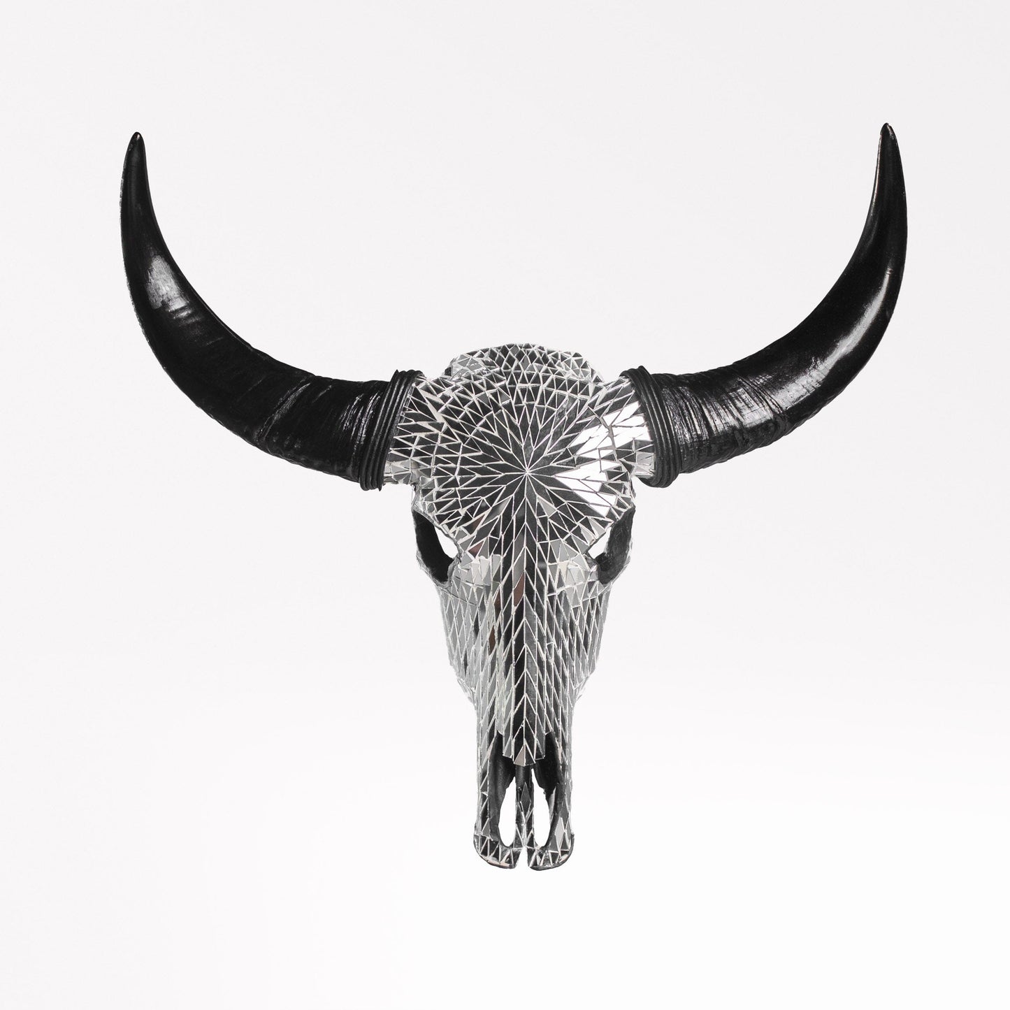 Buffalo Skull - Mirror // Mosaic Finish