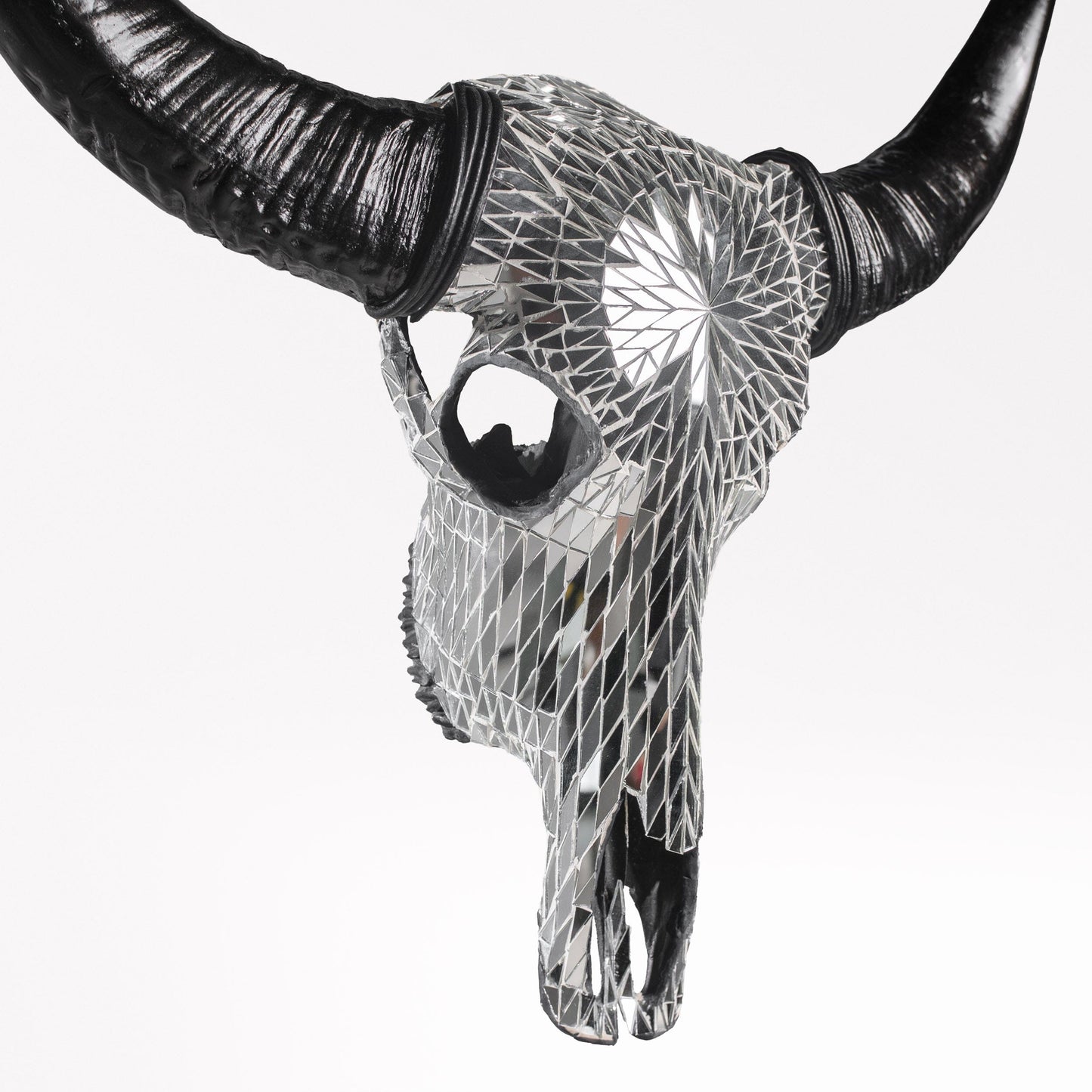 Buffalo Skull - Mirror // Mosaic Finish