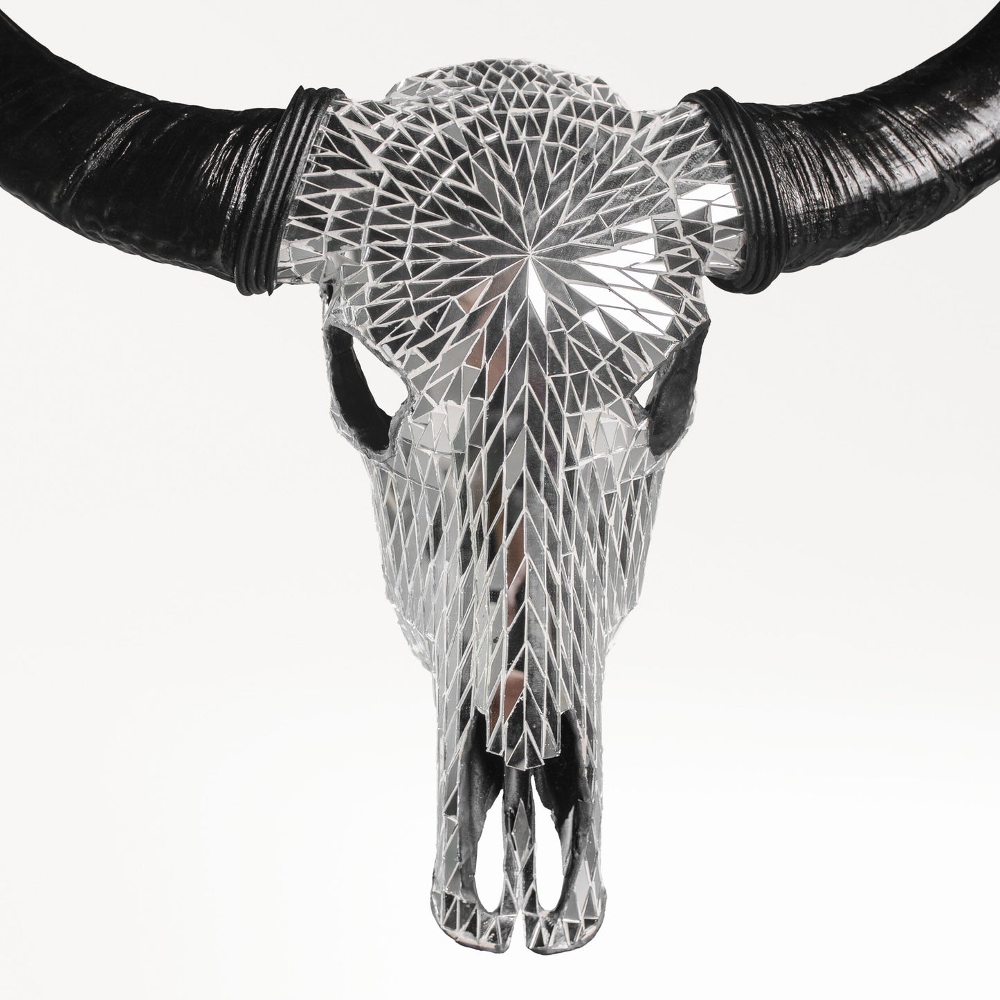 Buffalo Skull - Mirror // Mosaic Finish