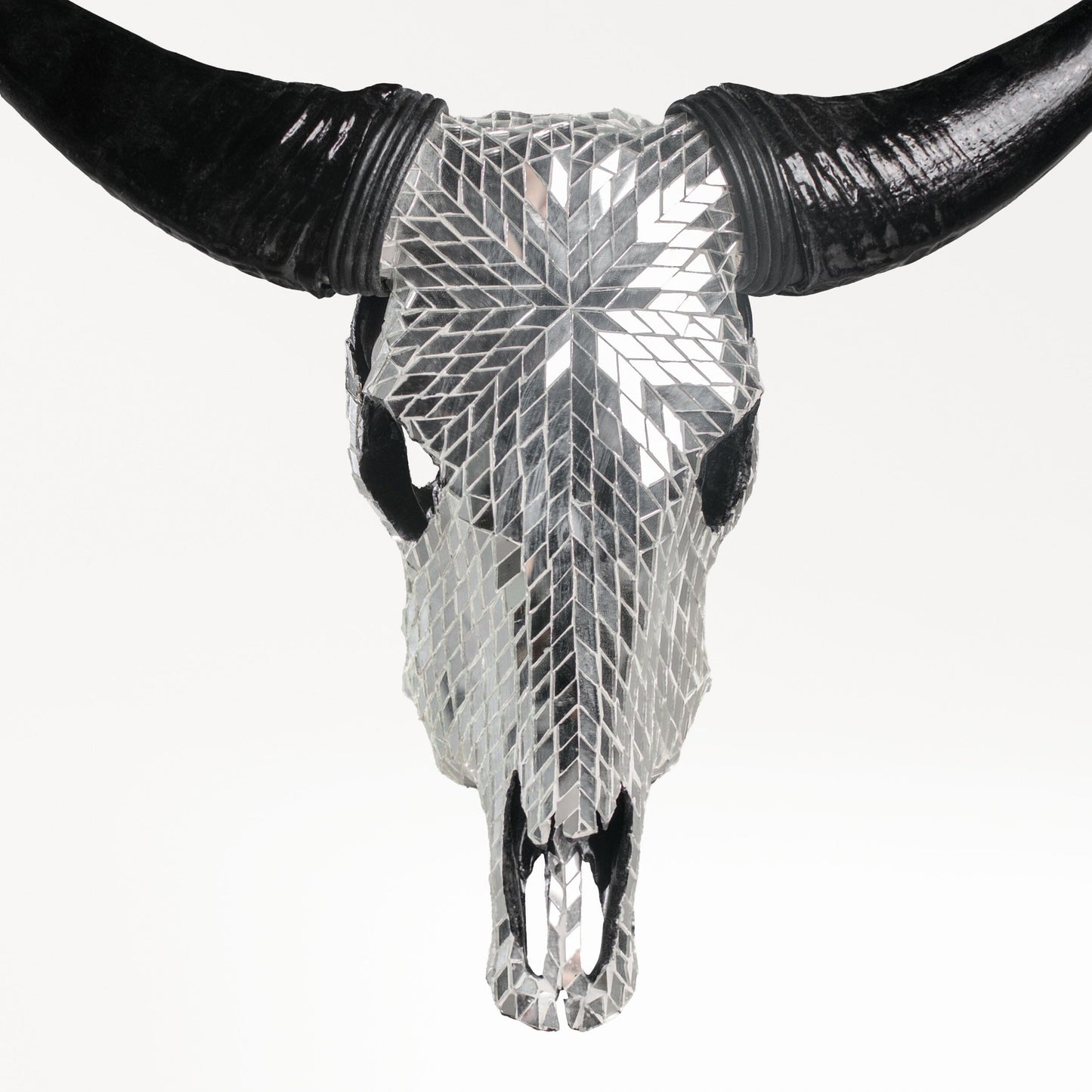 Cow Skull - Mirror // Mosaic Finish