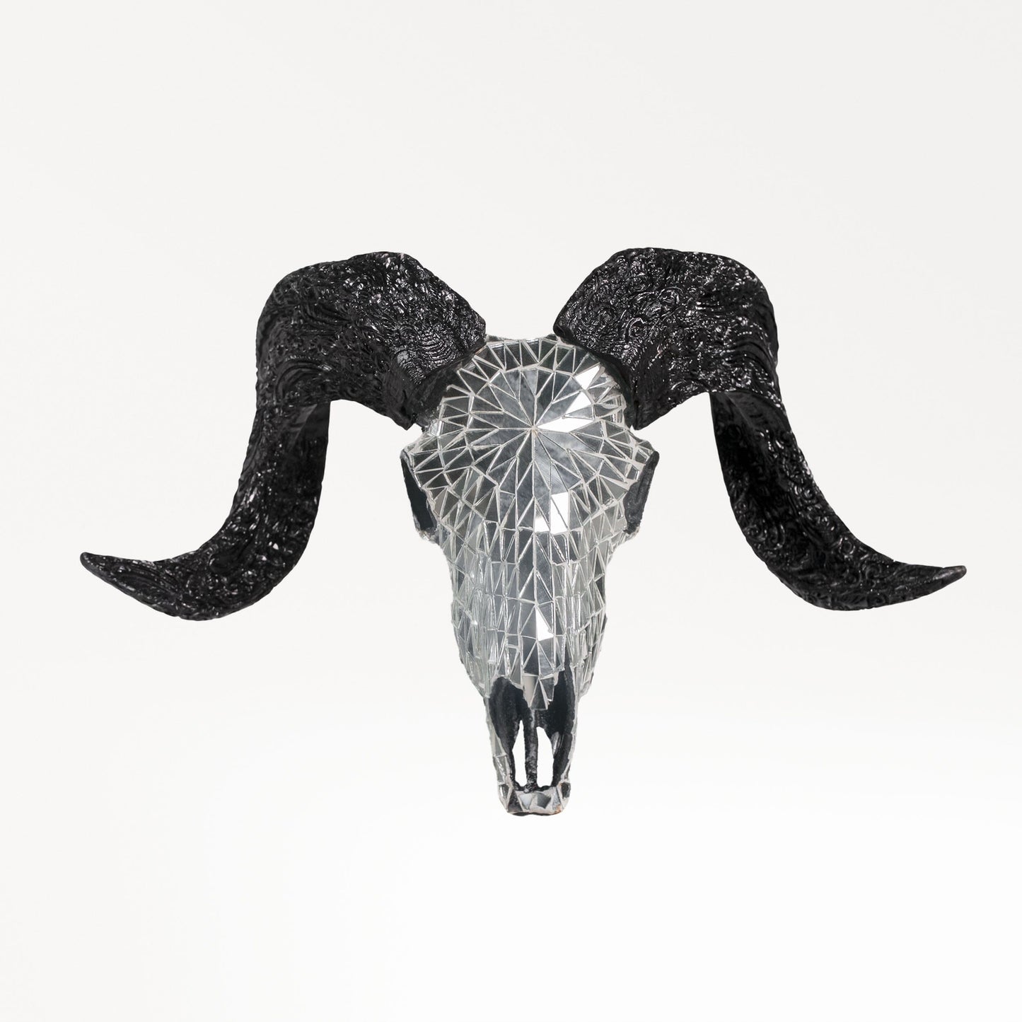 Ram Skull - Mirror // Mosaic Finish