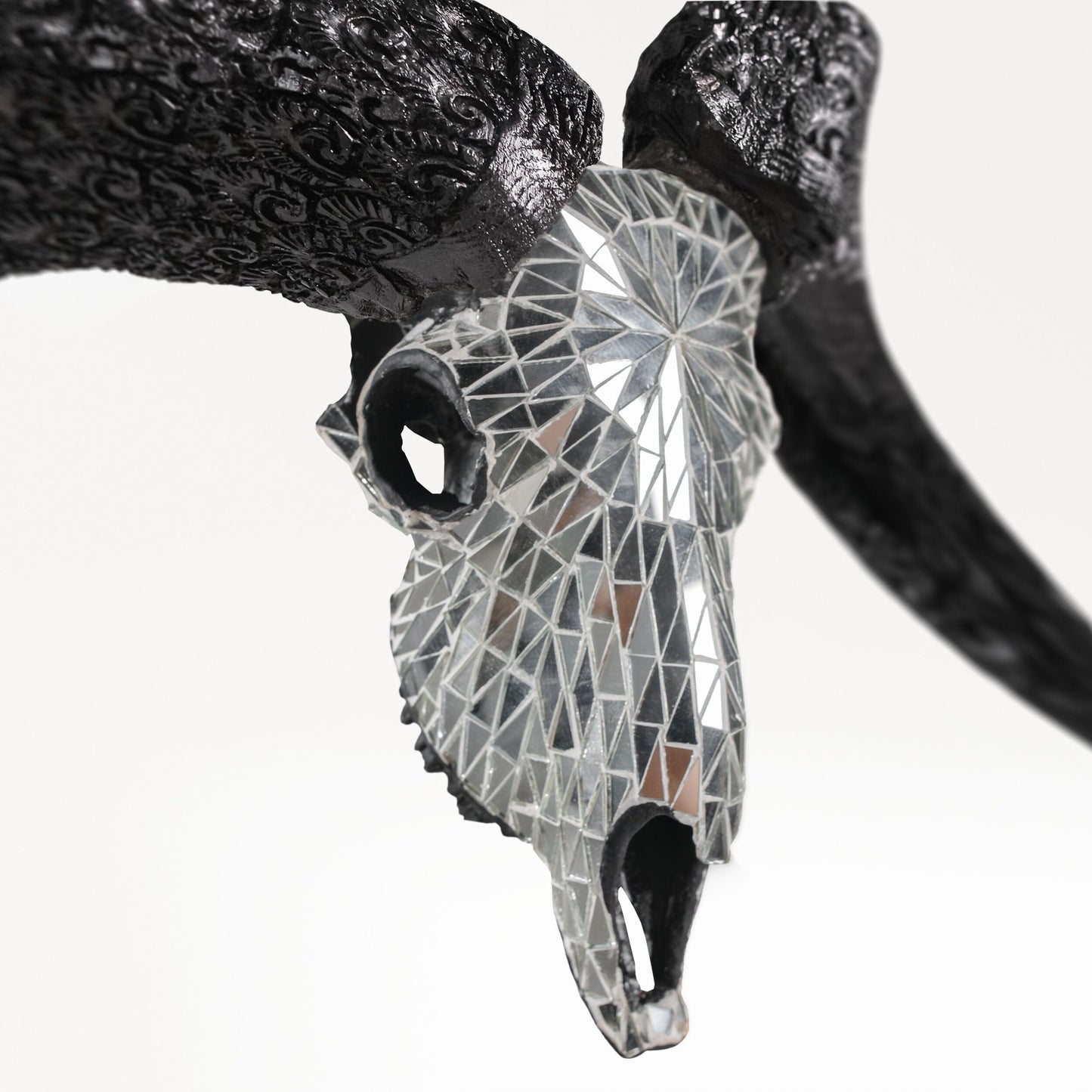 Ram Skull - Mirror // Mosaic Finish