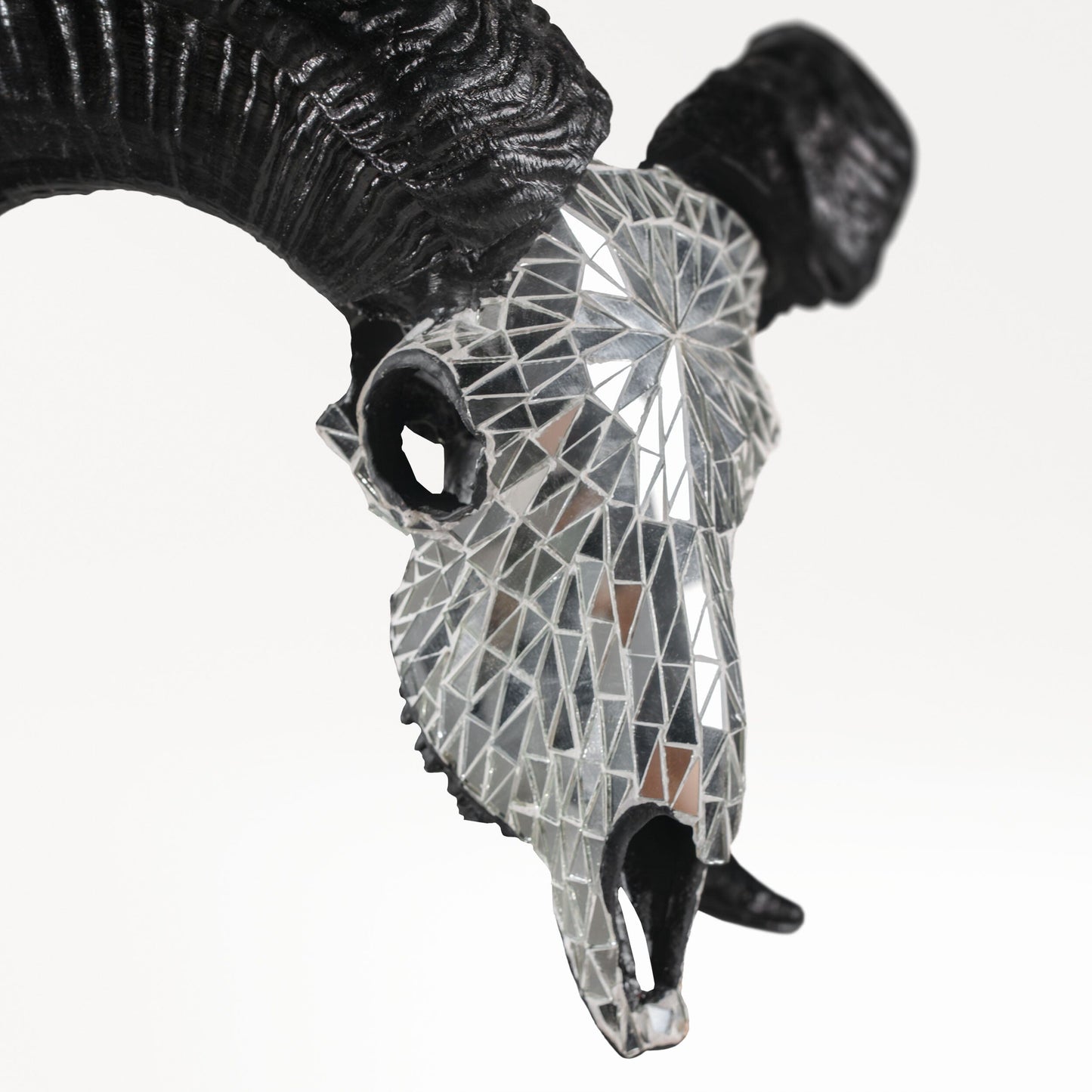 Ram Skull - Mirror // Mosaic Finish