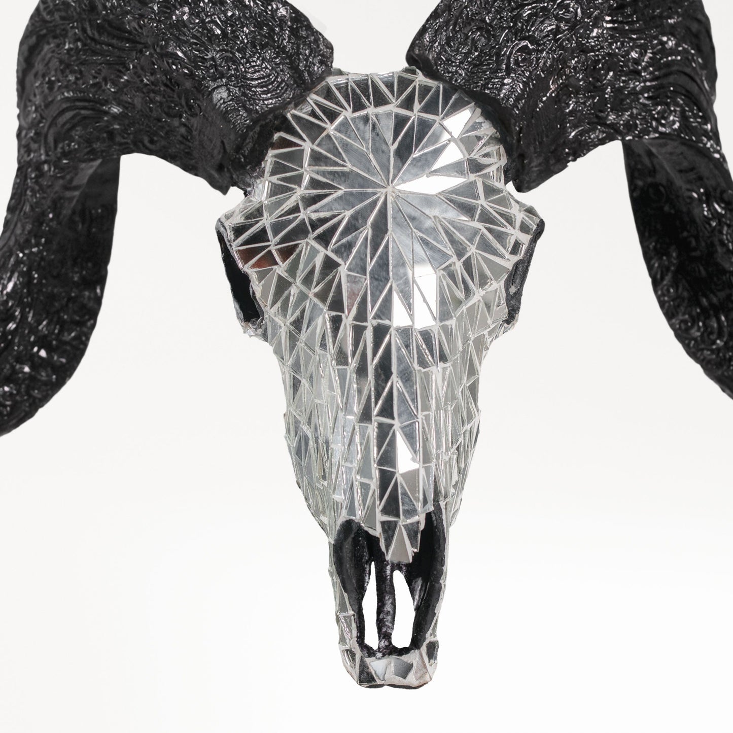 Ram Skull - Mirror // Mosaic Finish