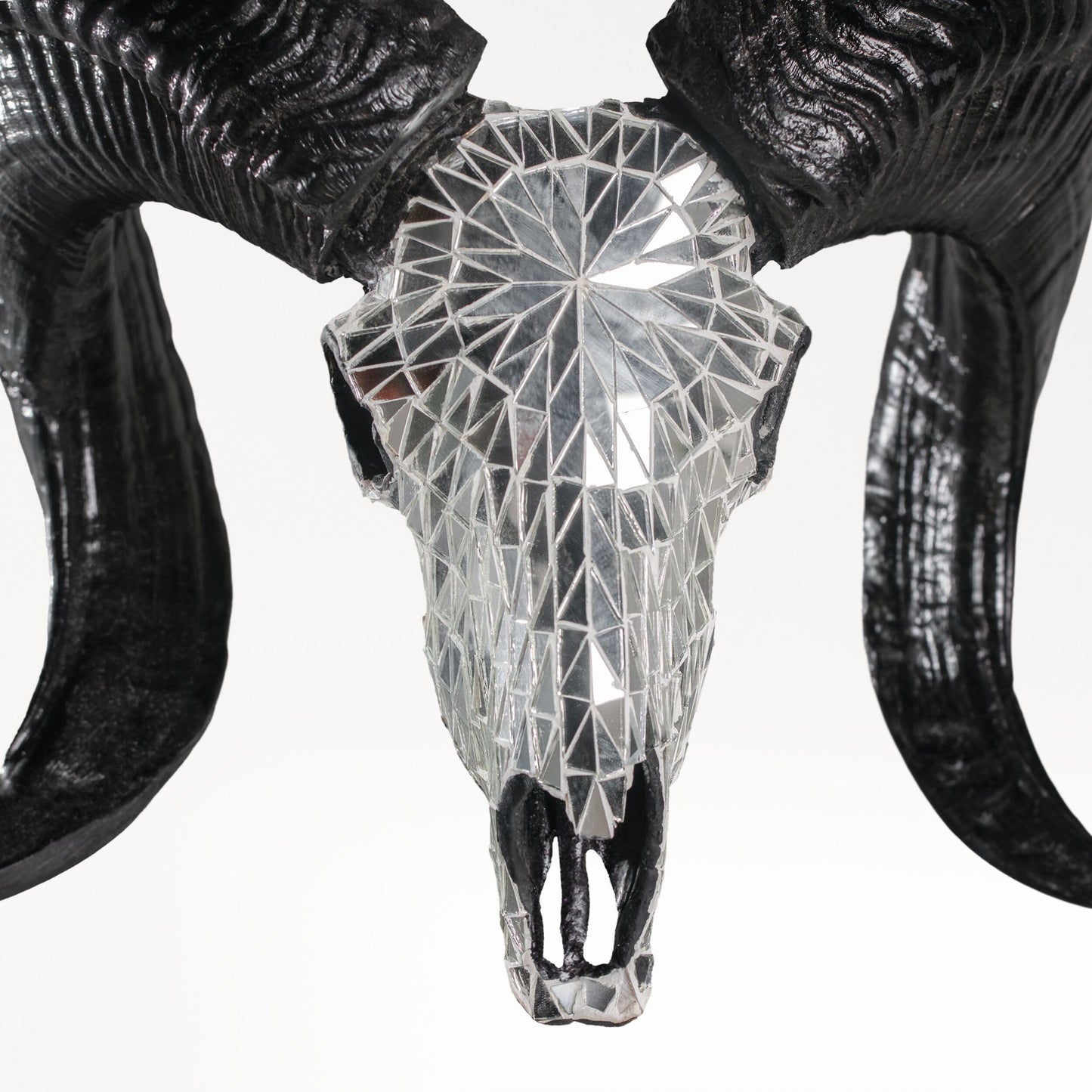 Ram Skull - Mirror // Mosaic Finish