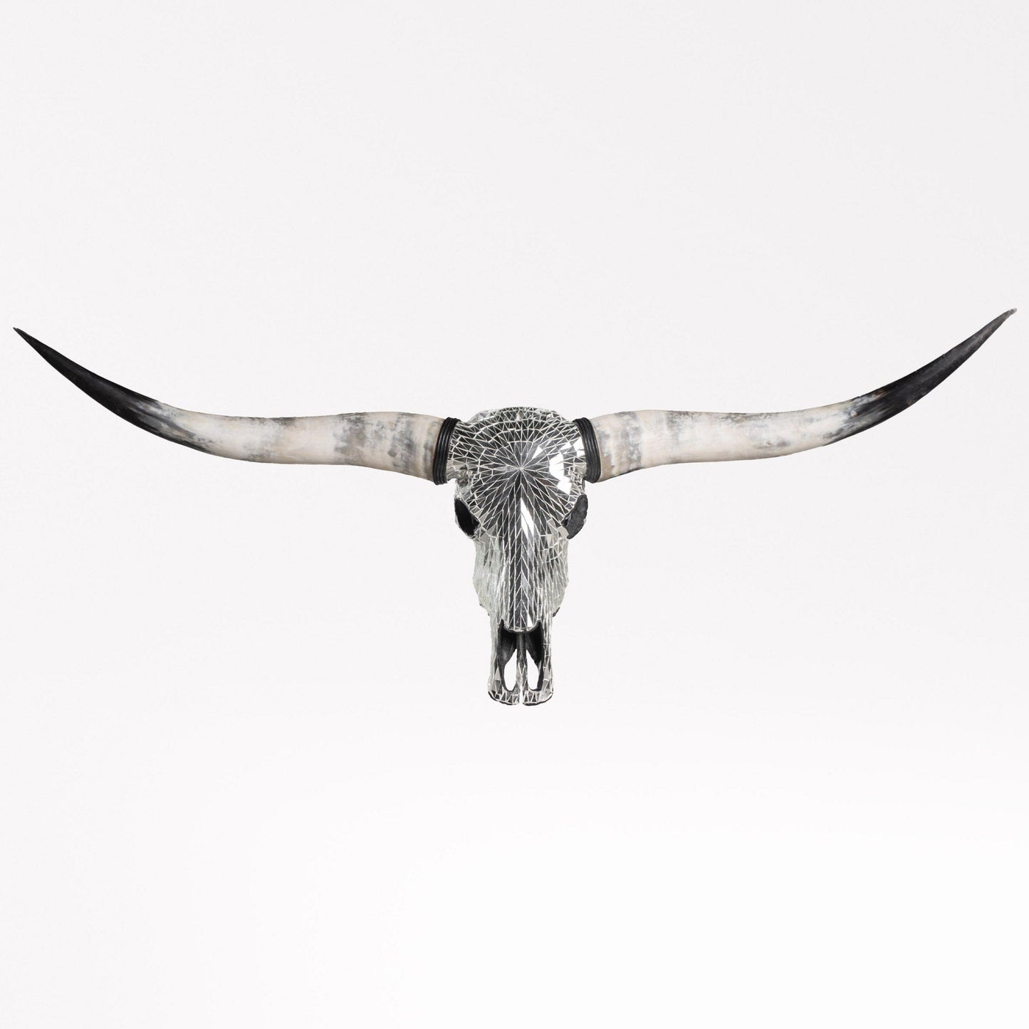 Longhorn Skull - Mirror // Mosaic Finish