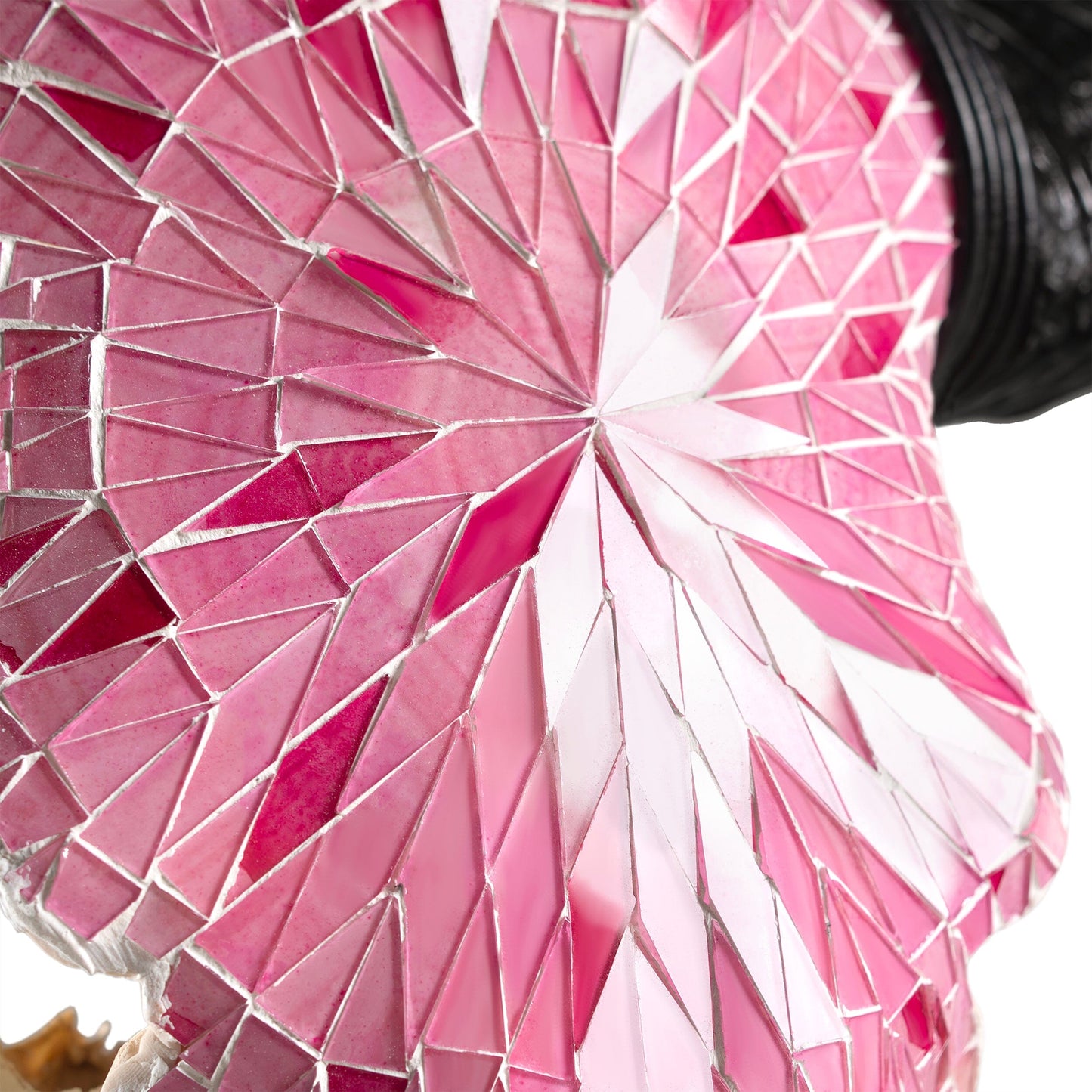 Cow Skull - Pink Mirror // Mosaic Finish