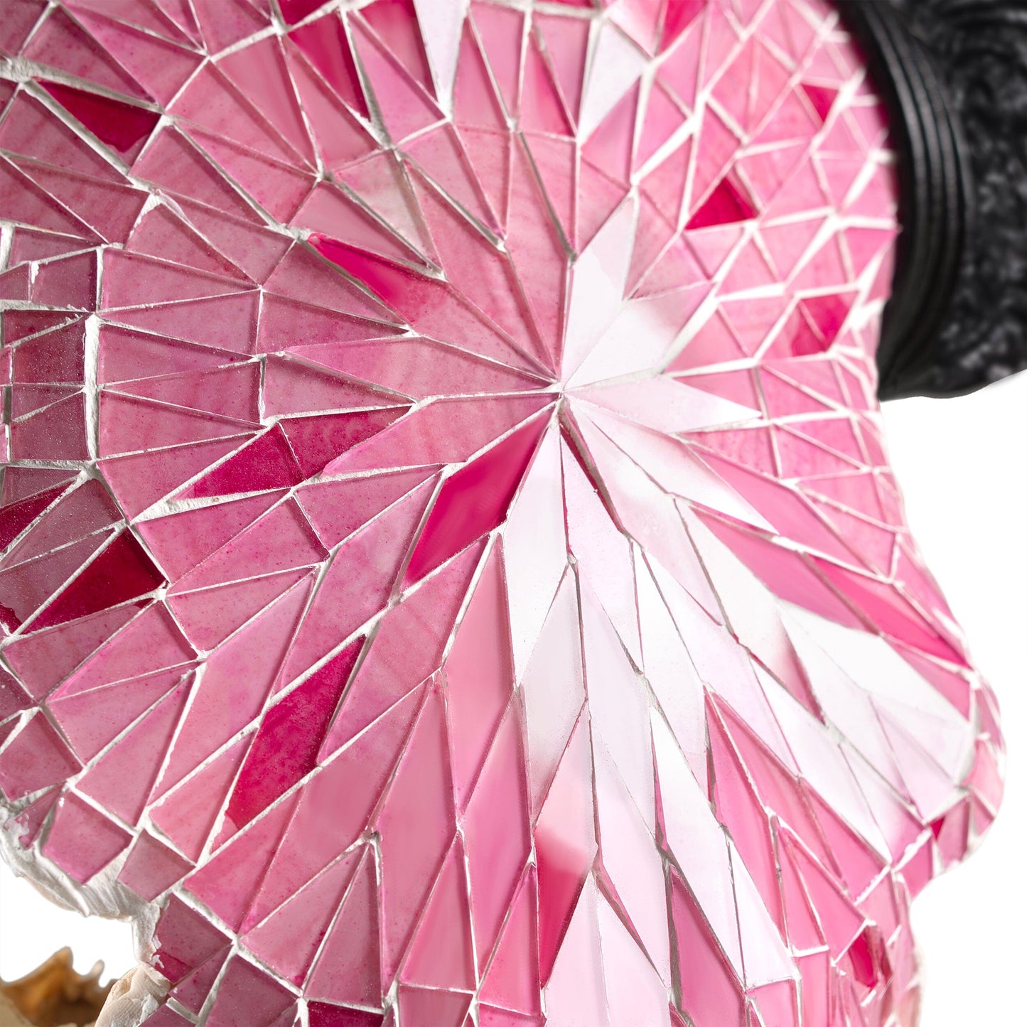 Cow Skull - Pink Mirror // Mosaic Finish