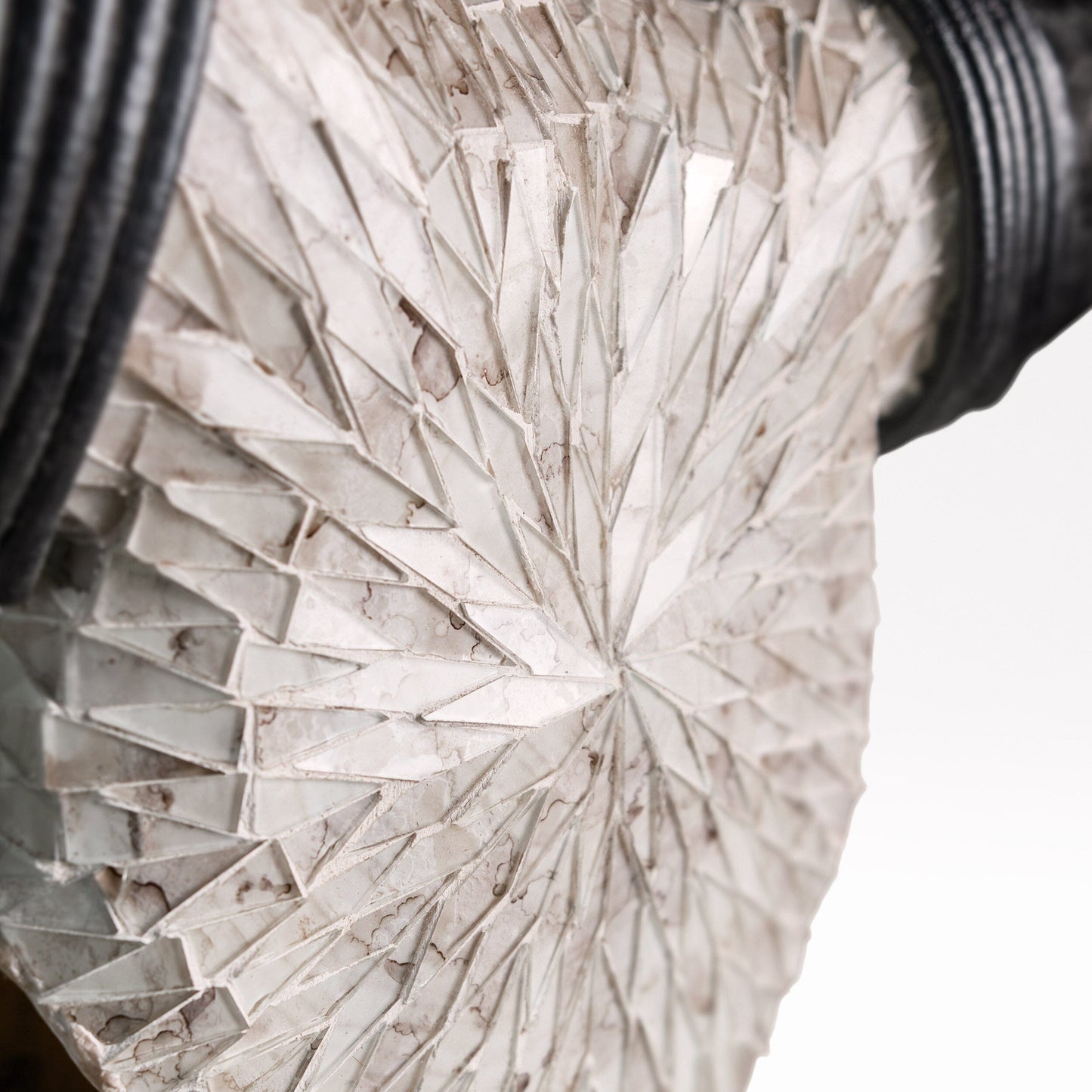 Cow Skull - Beige Mirror // Mosaic Finish