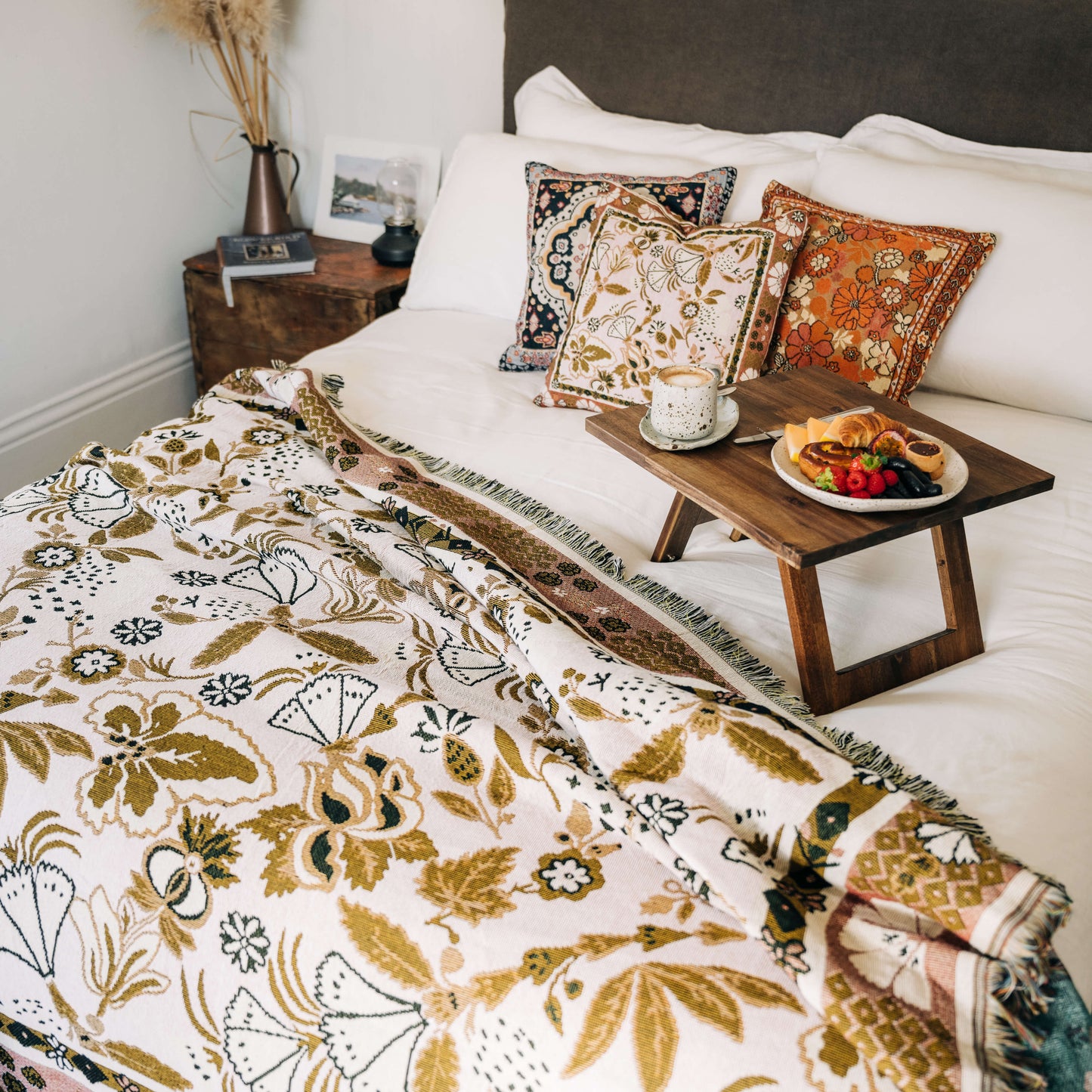 Penny Lane' Woven Cushion Cover