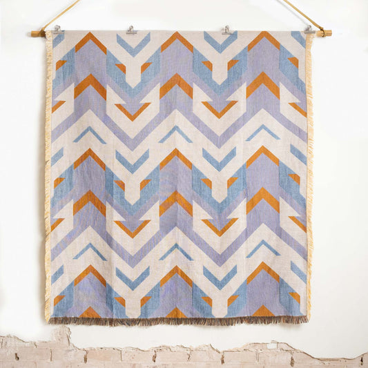 From Me To You' Woven Picnic Rug / Throw
