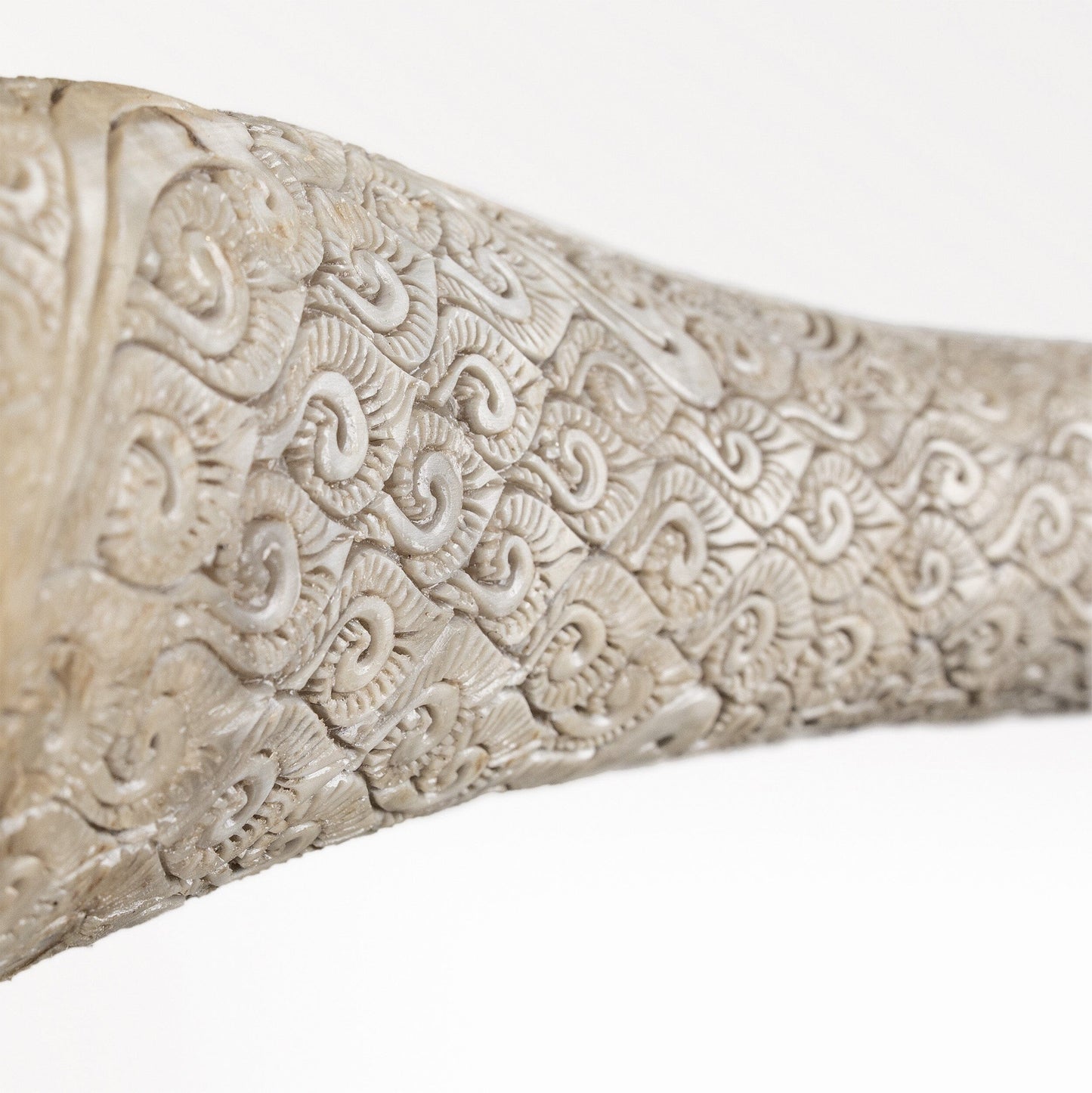 Longhorn Skull // XL Horns - Beige Mirror // Mosaic Finish