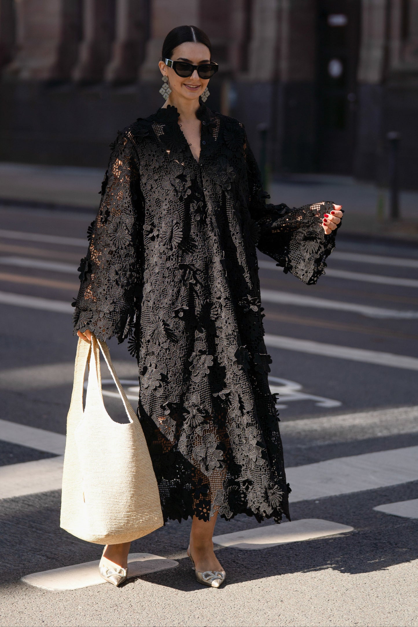 Dress Estelle Lace Black