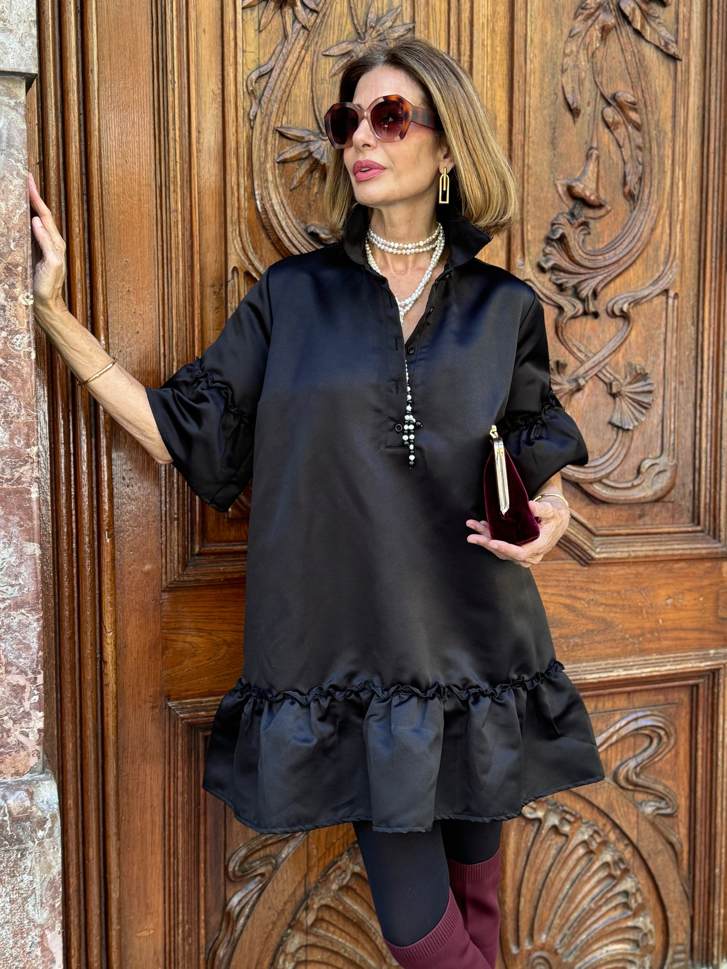Dress Florentine Black