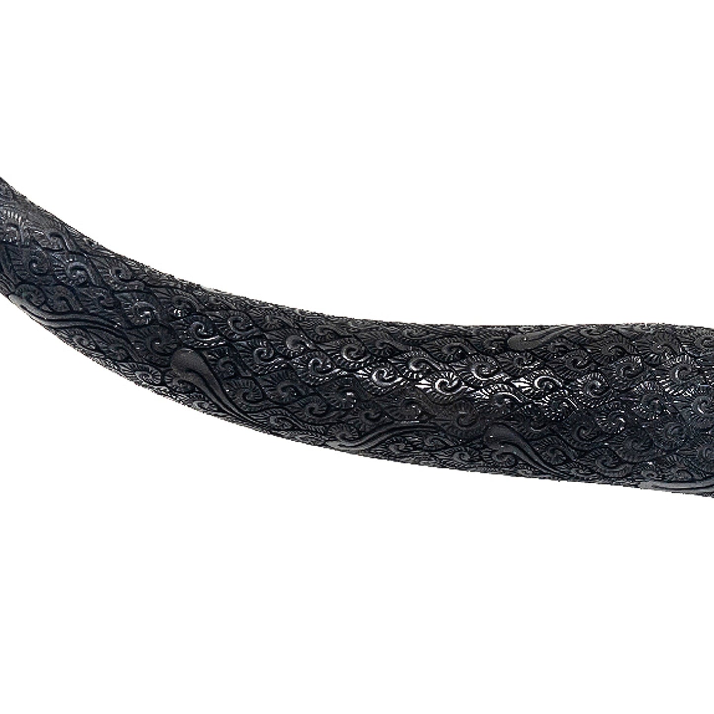 Longhorn Skull // Black Horns - Mirror // Mosaic Finish