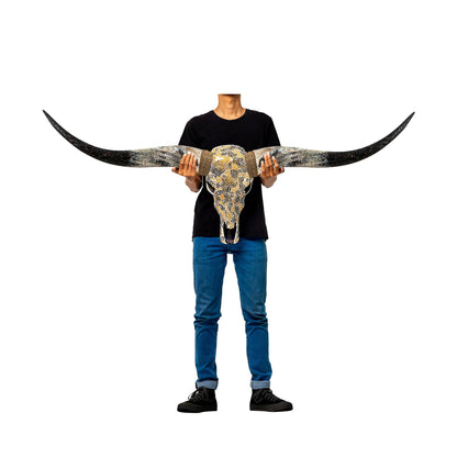 Longhorn Skull - Icarus // Mosaic Finish