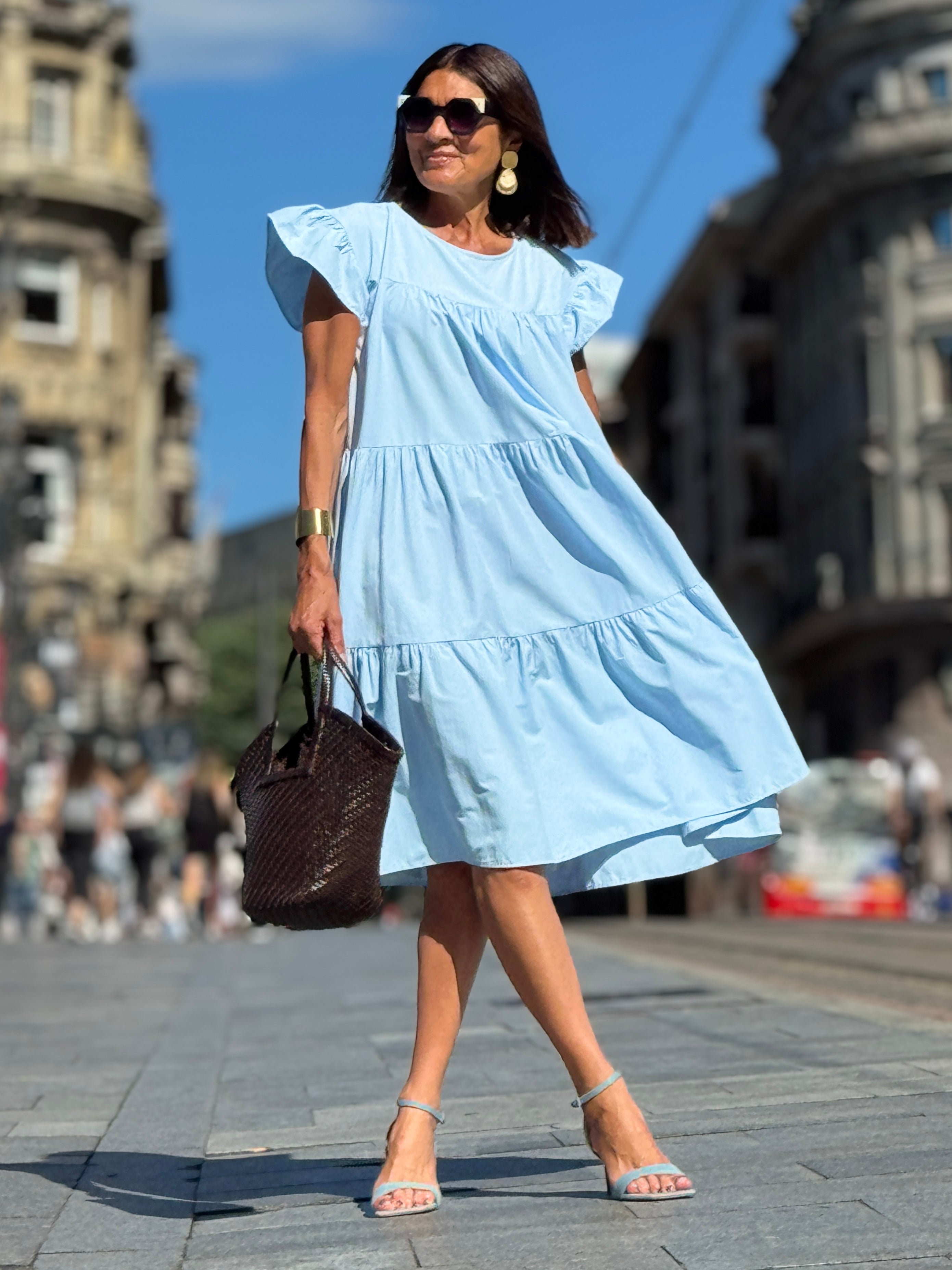 Dress Caro Light blue