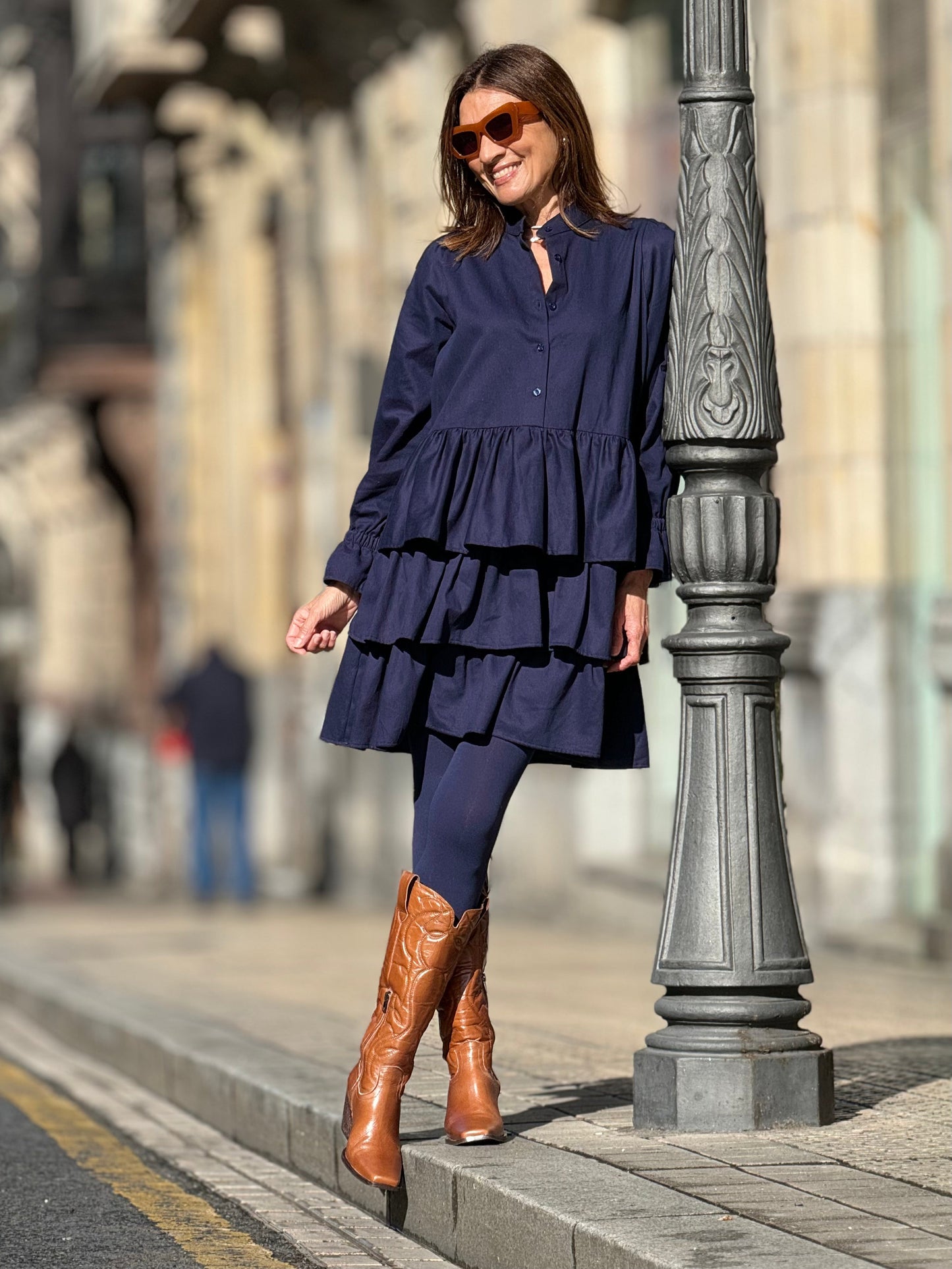 Dress Alexandra Navy
