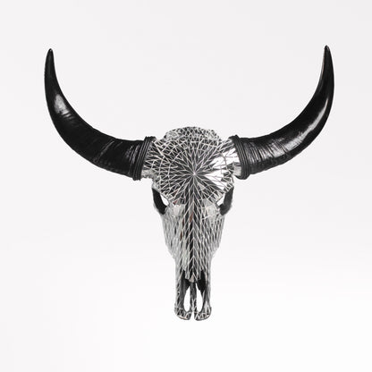 Buffalo Skull - Mirror // Mosaic Finish