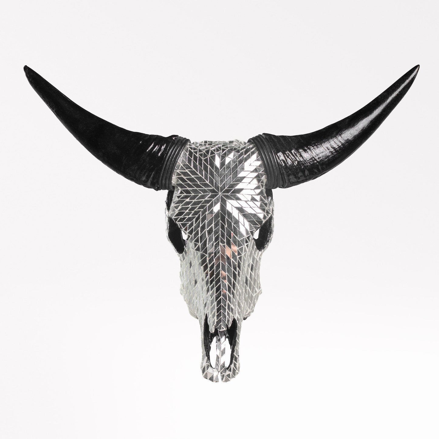 Cow Skull - Mirror // Mosaic Finish
