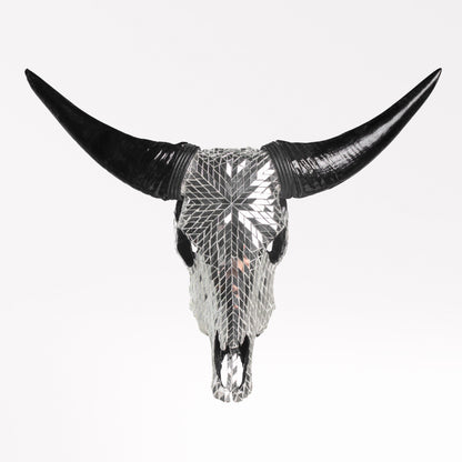 Cow Skull - Mirror // Mosaic Finish