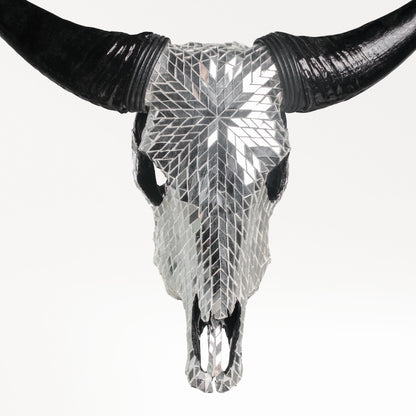 Cow Skull - Mirror // Mosaic Finish