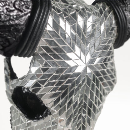 Cow Skull - Mirror // Mosaic Finish