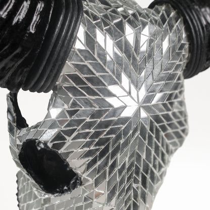 Cow Skull - Mirror // Mosaic Finish