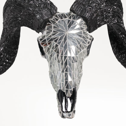Ram Skull - Mirror // Mosaic Finish