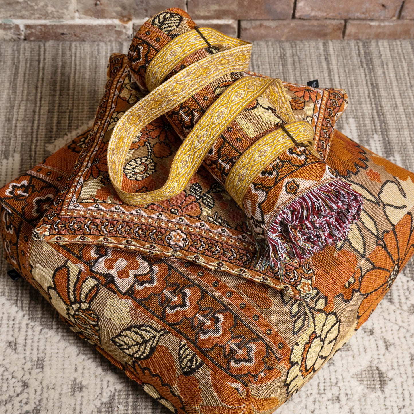 Penny Lane' Woven Cushion Cover