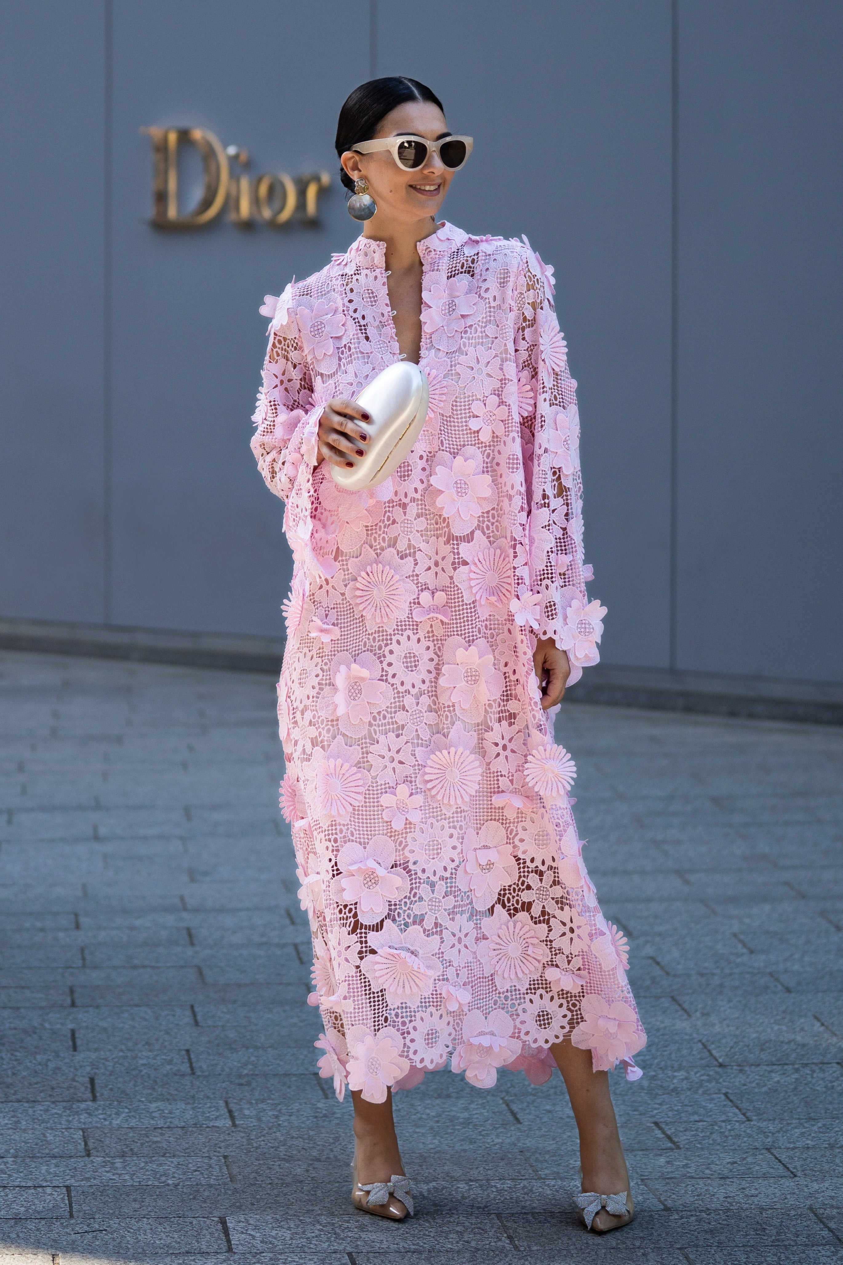 Dress Estelle Lace Pink