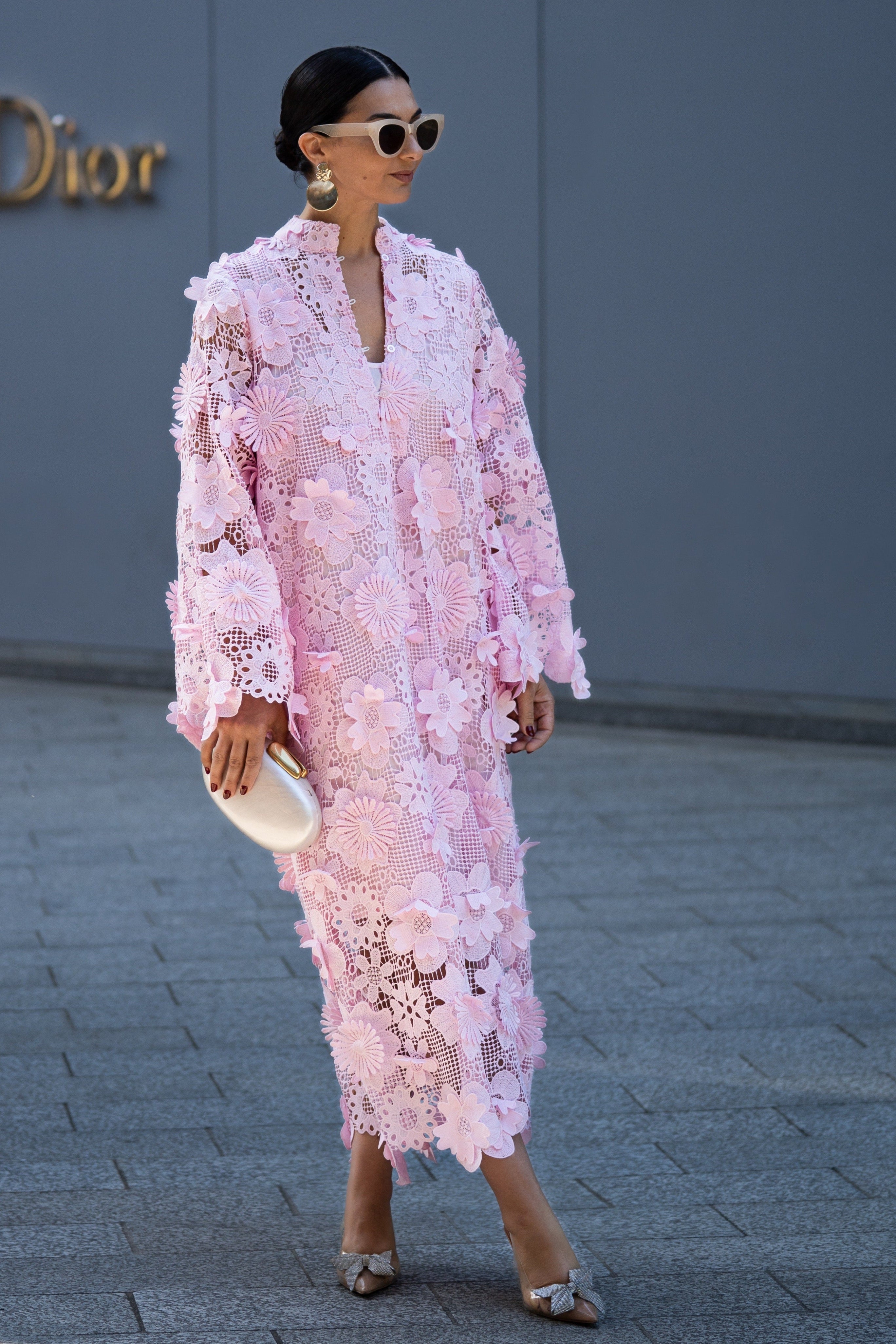 Dress Estelle Lace Pink